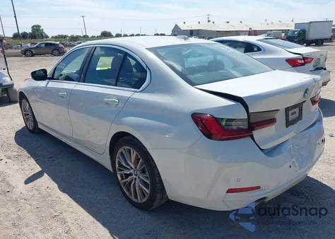 2024 BMW 3 Series 330E из США, поврежденный, VIN 3MW39FF03R8E18890